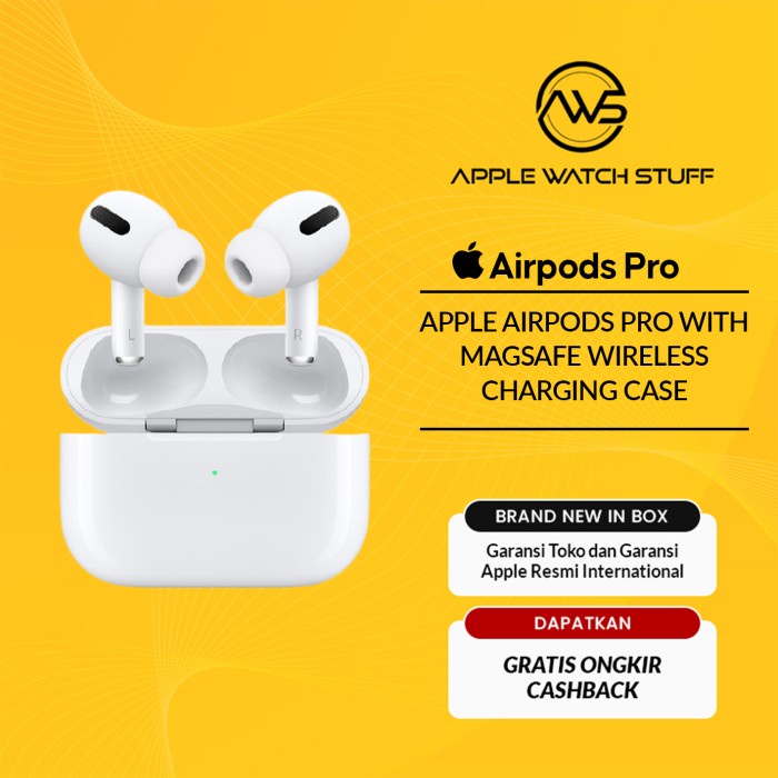 Jual Apple AirPods Pro/ AirPod Pro with Wireless Charging Case for