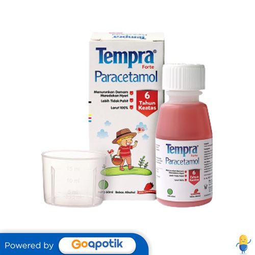 Jual Tempra Forte Syrup Rasa Strawberry 60 Ml | Shopee Indonesia