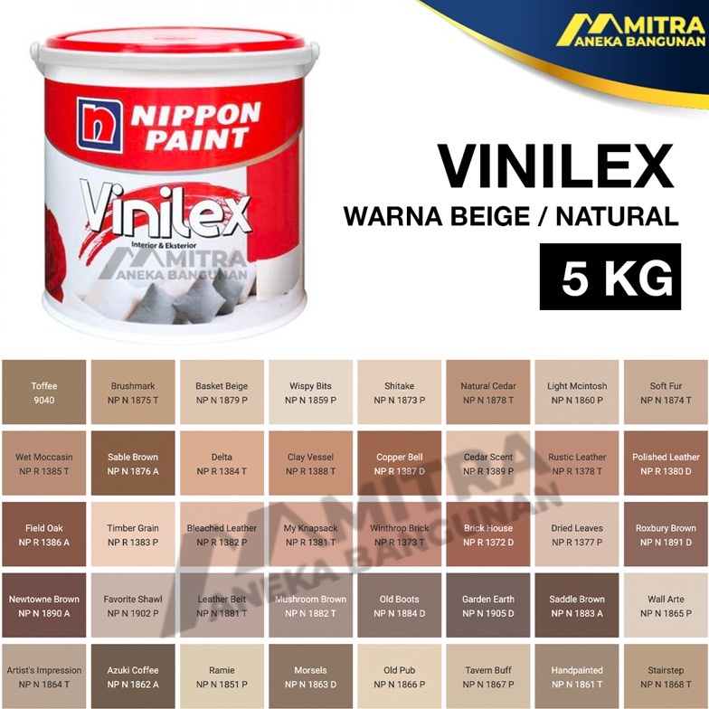 Jual Promo Cat Tembok Nippon Paint Vinilex Kg Eksterior Interior