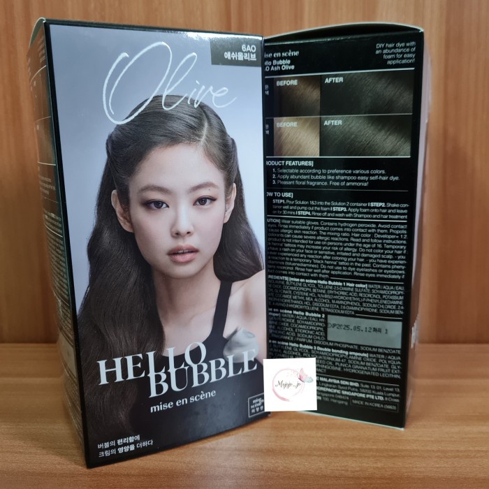 Jual Mise En Scene Hello Bubble 2021 Blackpink Hair Colour. Ash Taupe