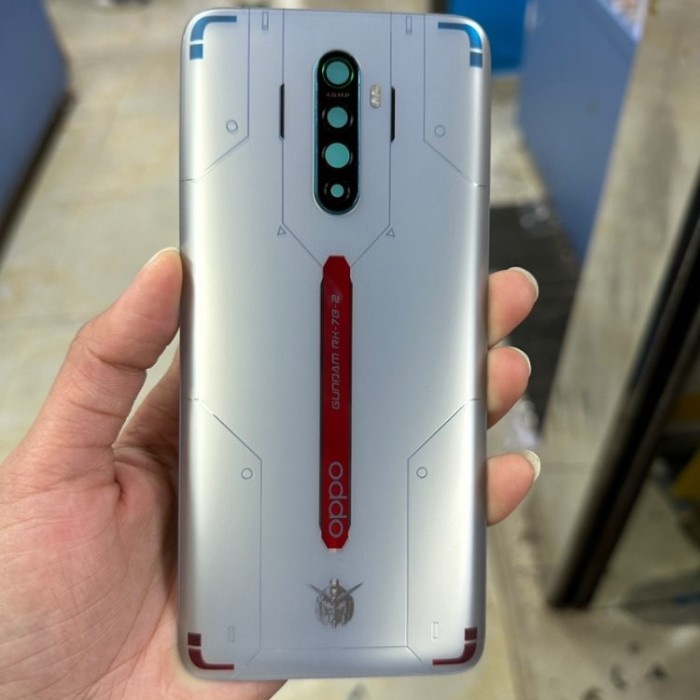 Jual Promo Backdoor Oppo Reno Ace Gundam limited edition Murah | Shopee  Indonesia