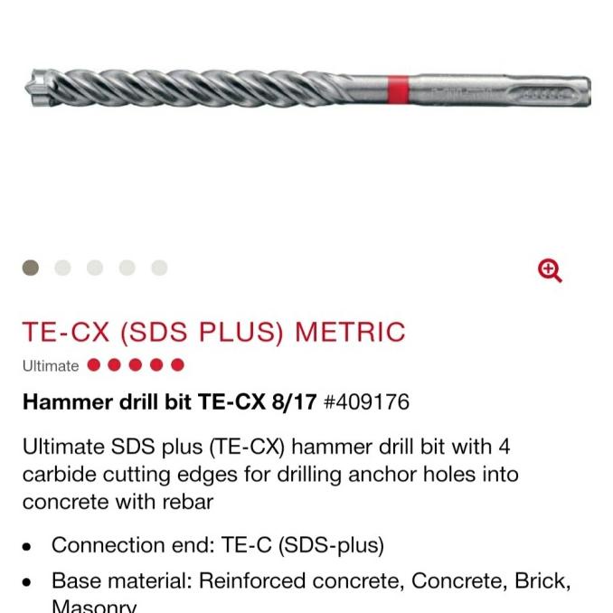 Hilti XCR-M8-9-12P8 (XCRM8912P8) &ndash; Nuovo Fuori Scatola, Ricambio Originale Per Fissaggi