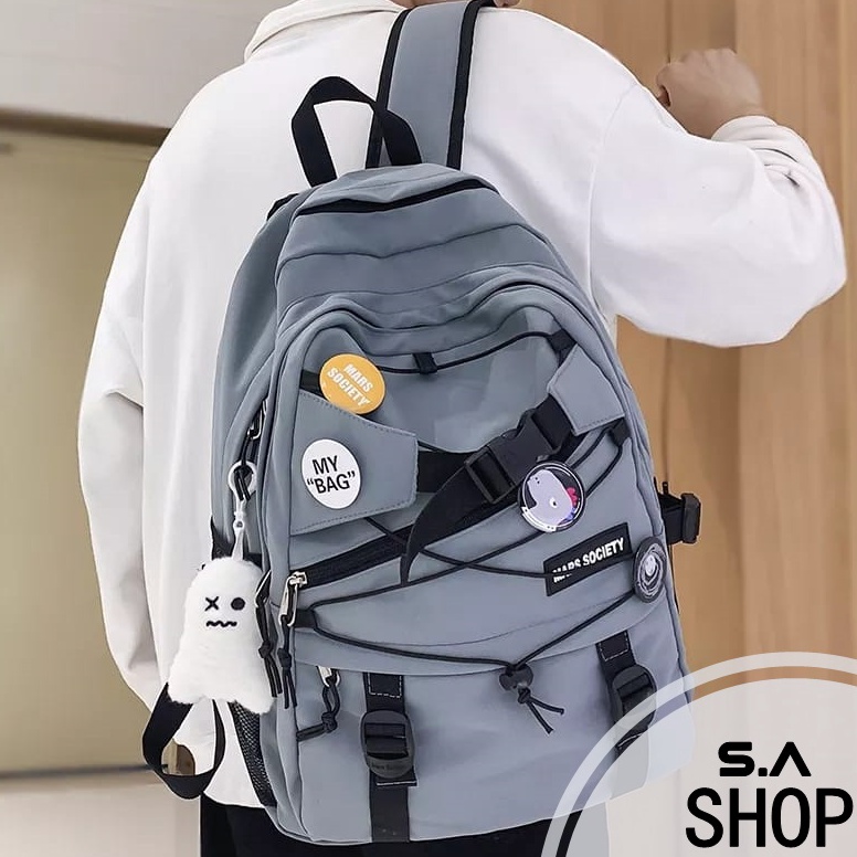 Jual [CODE BARANG 259HBV] Tas Ransel Backpack Pria Wanita Fashion Bahan ...