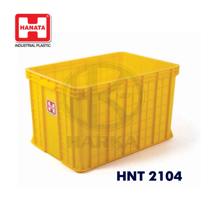 Jual Keranjang Industri Box Krat Rapat Serbaguna Hanata Hnt2104 Hnt