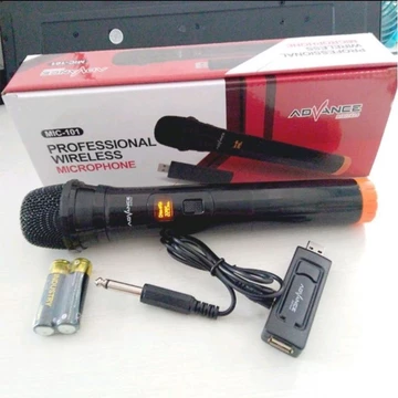 Mikrofon Bluetooth Mic Wireless Advance KING ADVANCE Profesional
