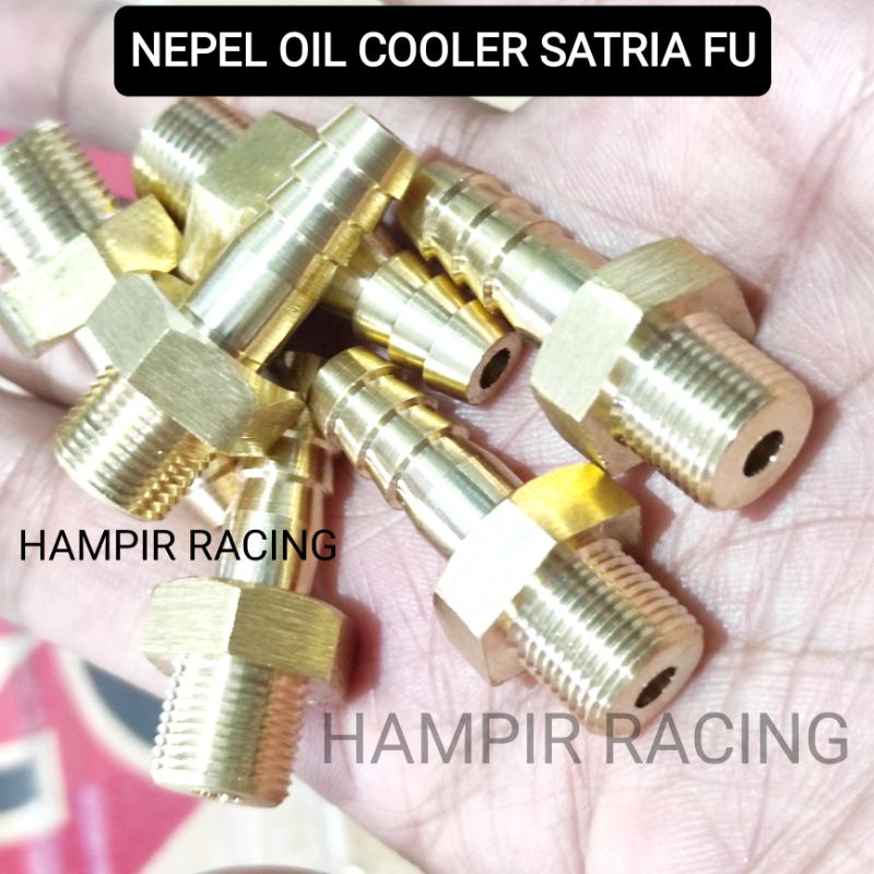 Jual Baut Oil Cooler Kuningan Satria Fu Baut Nepel Banjo Oilcooler Fu Baut Nepel Kuningan Selang