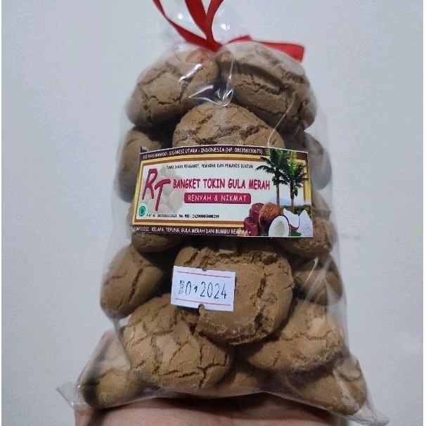Jual RT Kue Bangket Tokin Gula Merah Renyah dan Nikmat kemasan kantong ...