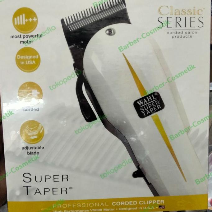 Jual Clipper Wahl Super Taper Mesin Potong Rambut Original Classic Series Shopee Indonesia