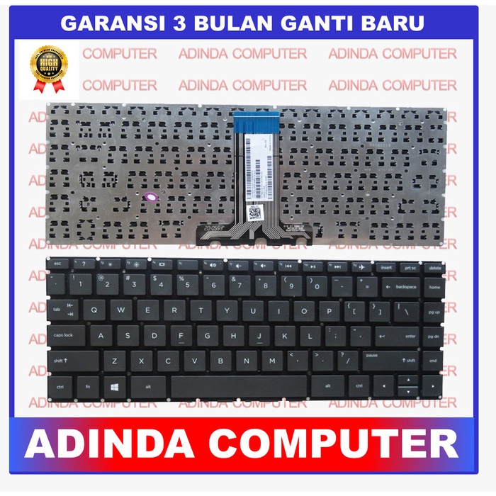 Jual Keyboard Laptop HP 14AB 14bw015 hp 14bw017au 14bw501au hp 240