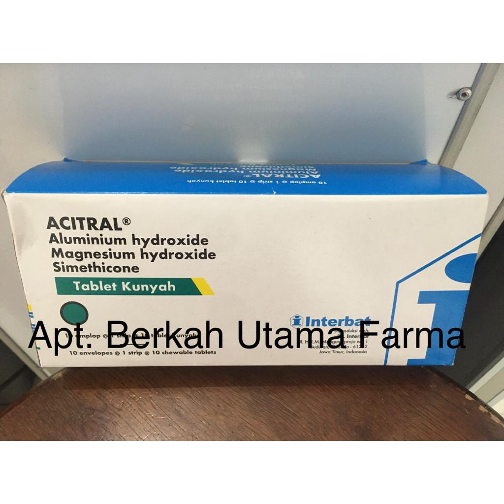 Jual Acitral Box isi 10 Strip x 10 Tablet | Shopee Indonesia