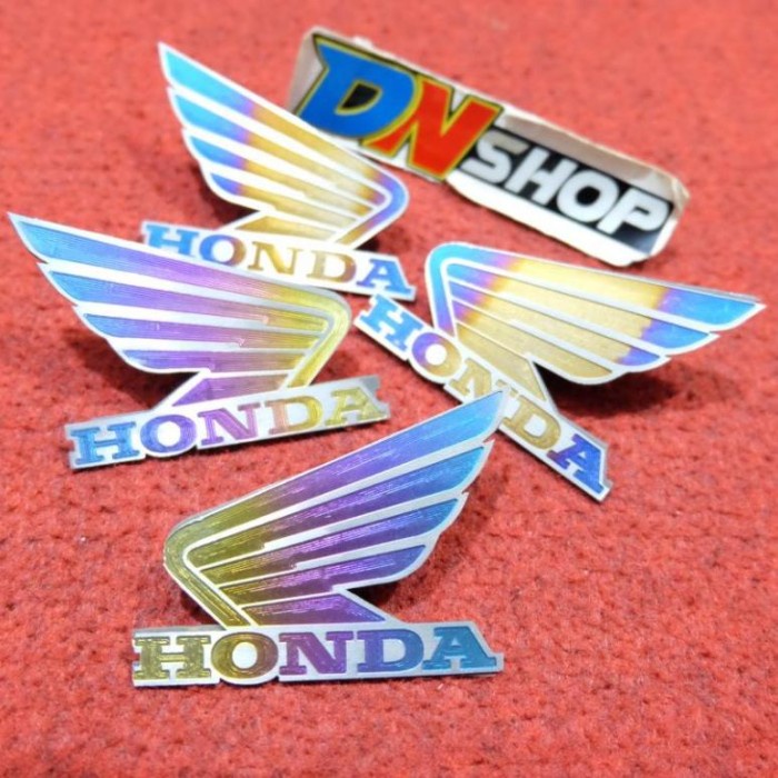 Jual Emblem Mobil Emblem Honda Wing Titanium Termurah Shopee Indonesia