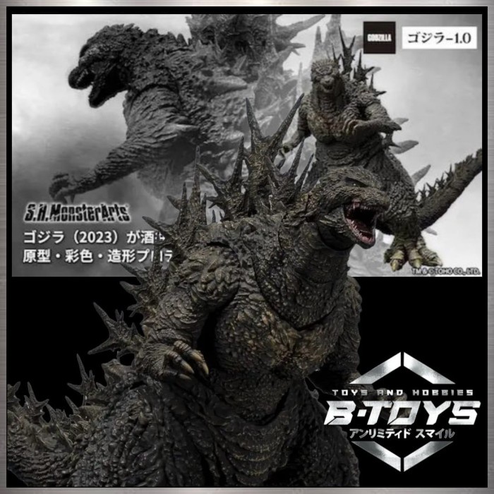 Jual MUST HAVE!! TAMASHII SHMONSTERARTS SHM GODZILLA MINUS ONE MONSTER ...