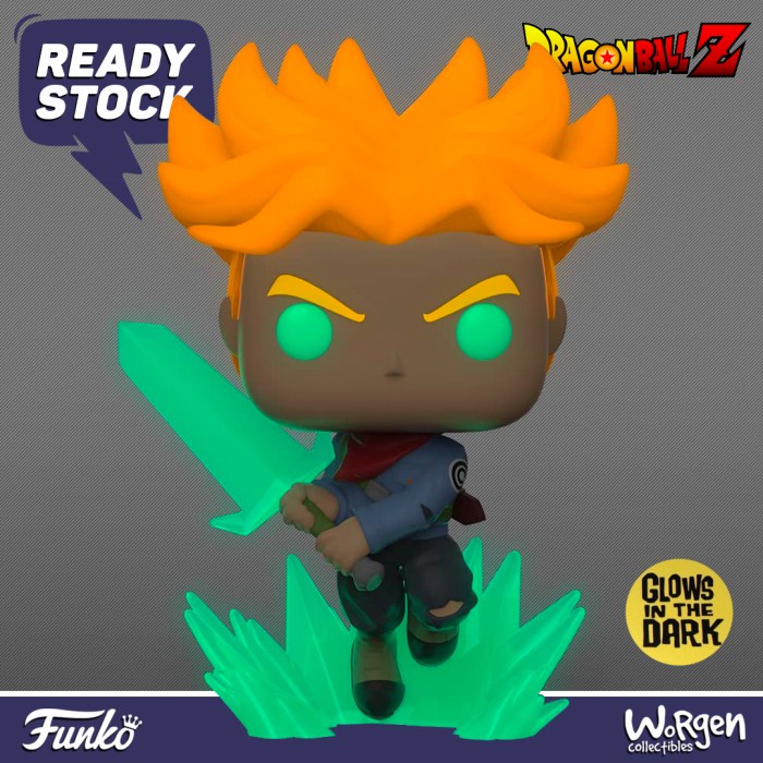 Jual MUST HAVE!! FUNKO POP SUPER SAIYAN TRUNKS GLOW IN THE DARK ...