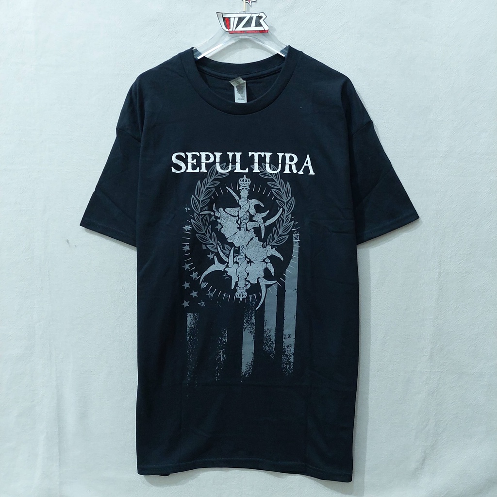 Jual T Shirt Band Official SEPULTURA QUADRA TOUR 2022 Original