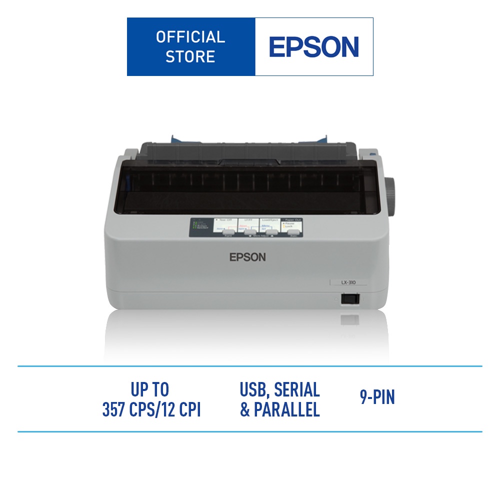 Jual Epson Lx 310 Dot Matrix Printer Shopee Indonesia 0007