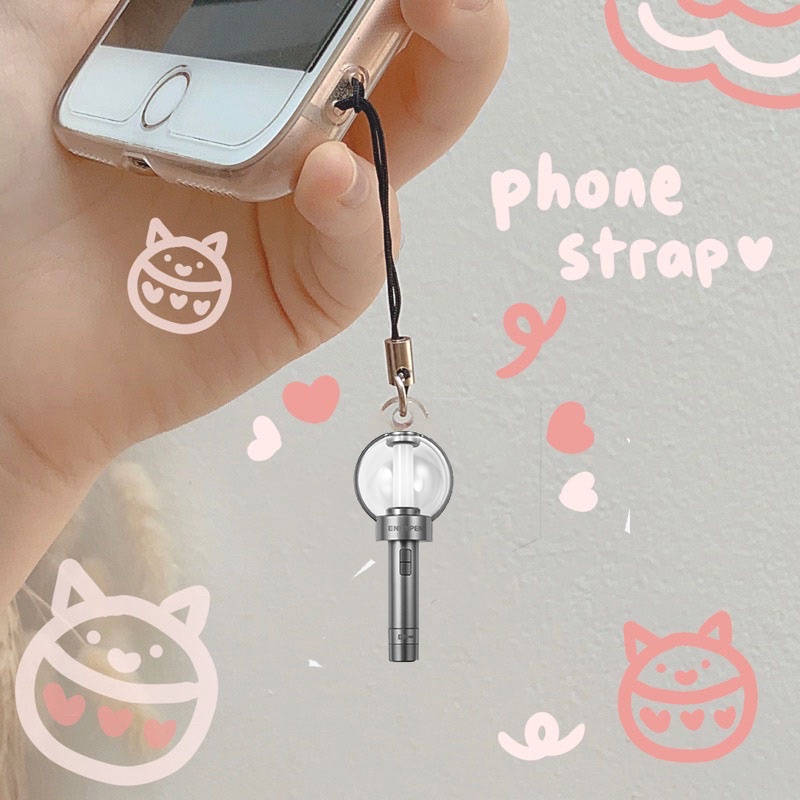 Jual STRAP HP/FLASHDISK ENHYPEN LIGHTSTICK "ENLIGHT" Shopee Indonesia