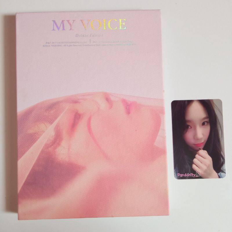 Jual Taeyeon 1st Album My Voice Deluxe edition blossom version | Shopee ...