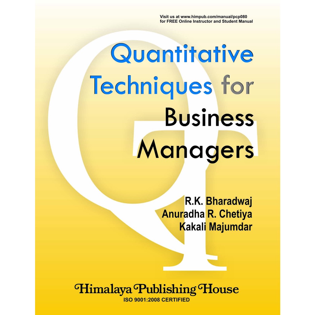 Jual BUku Quantitative Techniques For Business Managers | Shopee Indonesia