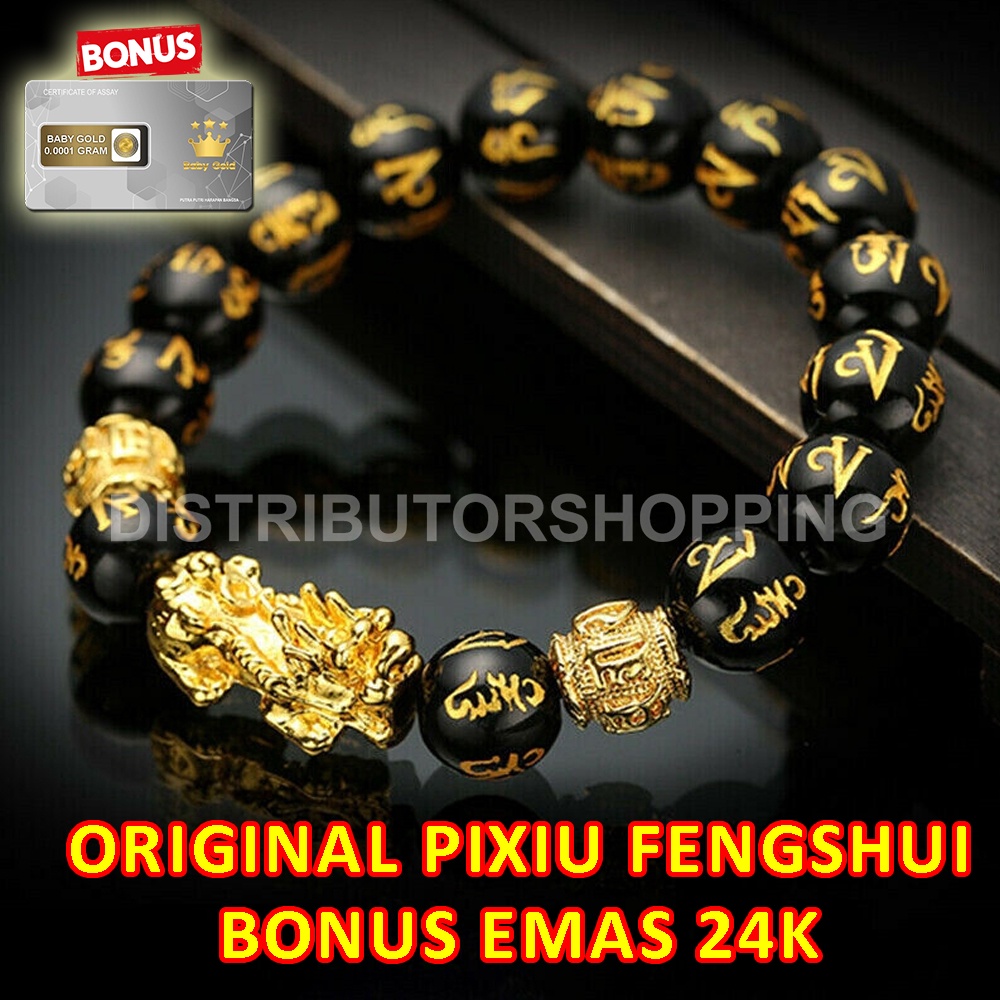 Gelang feng shui store obsidian original