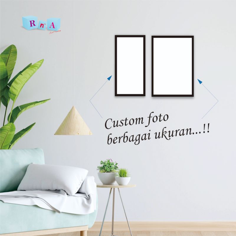 Jual Hiasan Dinding Custom Bisa Foto, Gambar / Kata-kata | Quotes Wall ...