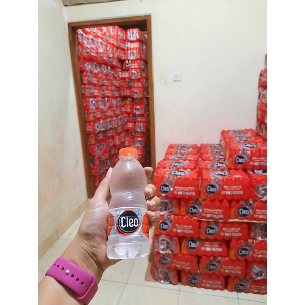 Jual Cleo Air Mineral 220 Ml X 24 Botol Khusus Gosend Shopee Indonesia 5516