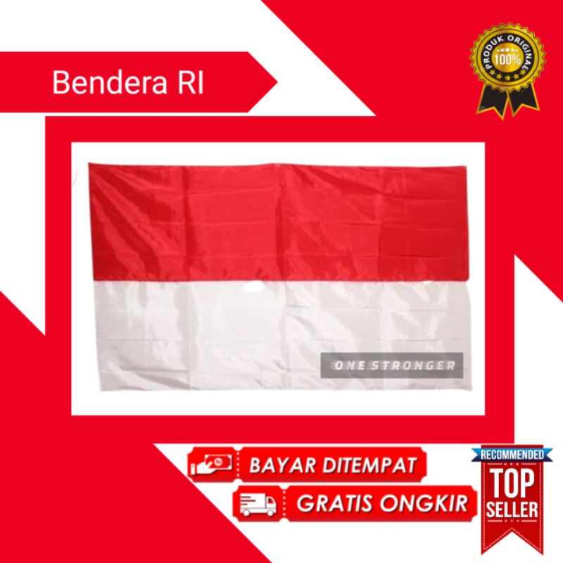 Jual Bendera Merah Putih Indonesia Sangsaka Bahan Saten Peles Untuk Hut Kemerdekaan Upacara