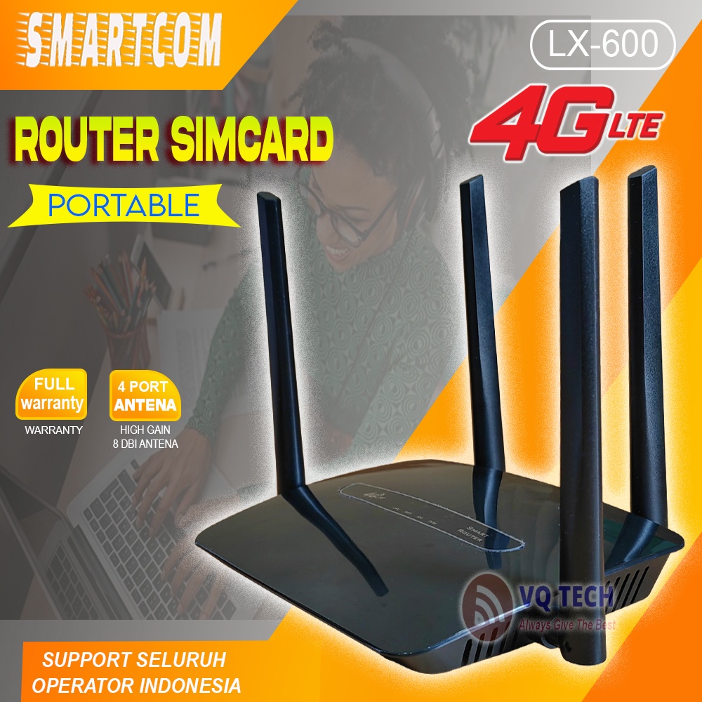 Jual Smartcom Wifi Wireless Router G Lte Cpe Lx Mbps Support Sim