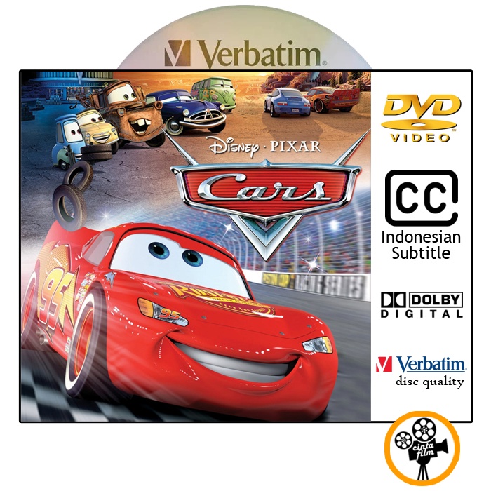 Jual Kaset DVD Film Animasi Disney Pixar Cars (2006) | Shopee Indonesia