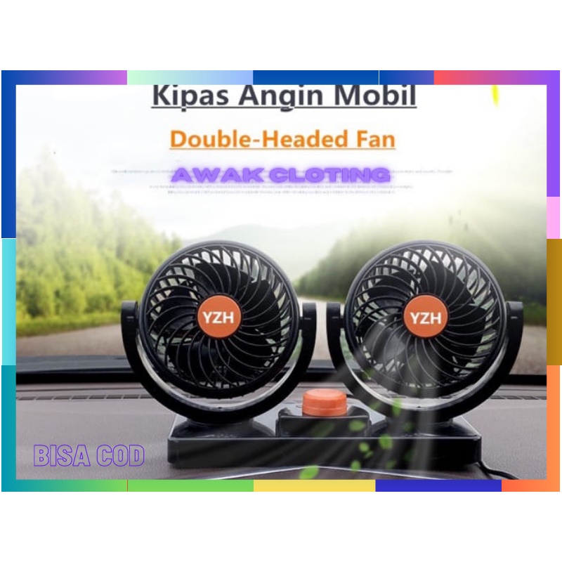 Jual Kipas Angin Mobil DC 12 Volt Yundai | Shopee Indonesia