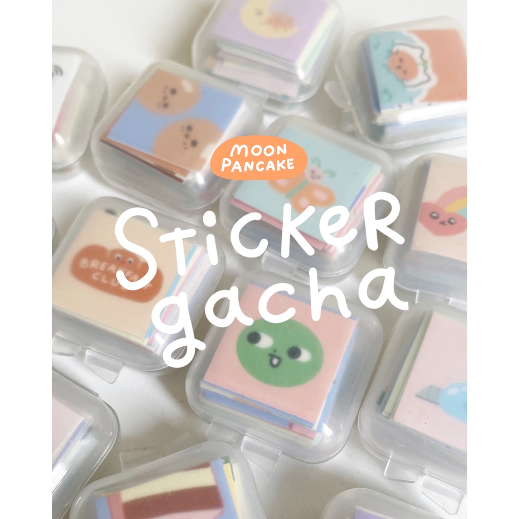 Jual Moon Pancake Gacha Sticker | Shopee Indonesia