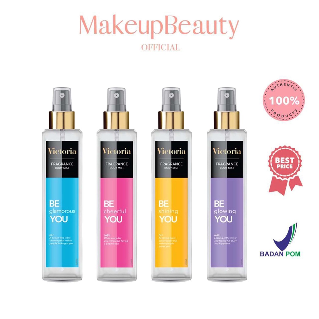 Jual VICTORIA Fragrance Body Mist 100 ml Shopee Indonesia