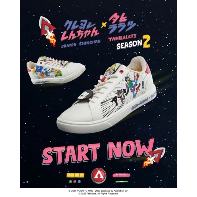 Jual Aerostreet 37 - 44 Shinnosuke Crayon Sinchan X Tahilalats Season 2 ...