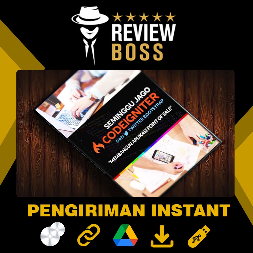 Jual Bundle Premium Tutorial Seminggu Jago Framework Codeigniter Ci Dan Bootstrap Shopee Indonesia 6529