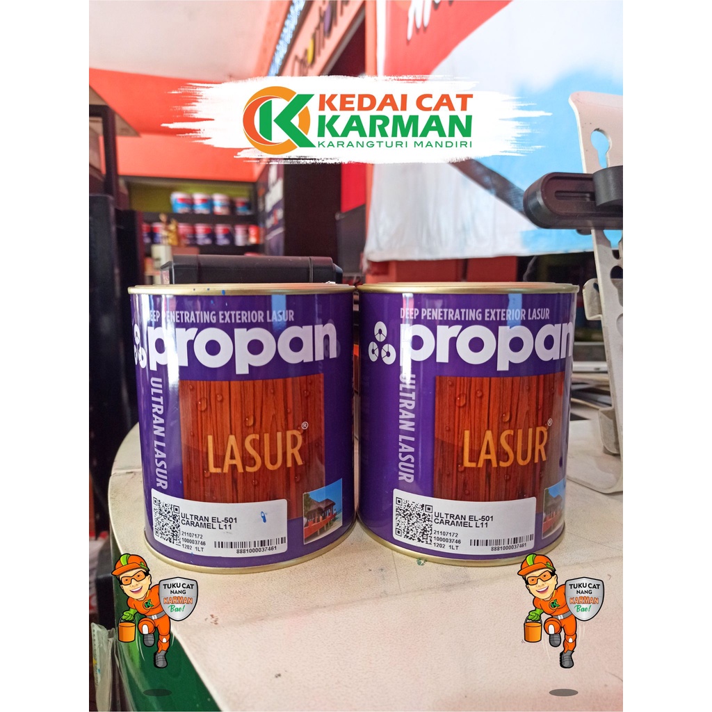 Jual Propan Ultran Lasur Natural Pewarna Kayu Exterior Shopee Indonesia 6604