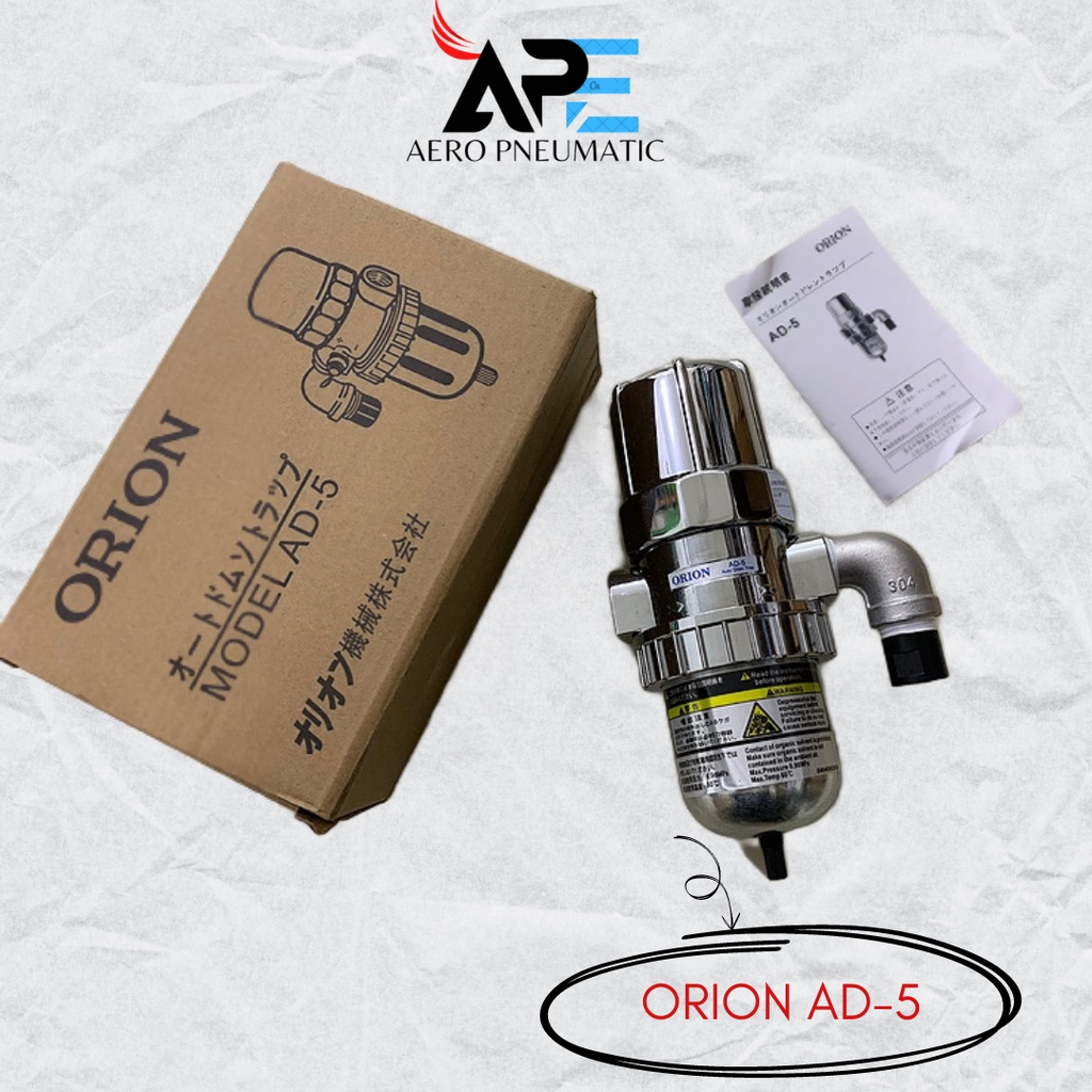 Jual AD5 AUTO DRAIN TRAP / FILTER REGULATOR AUTO DRAIN ORION AD5