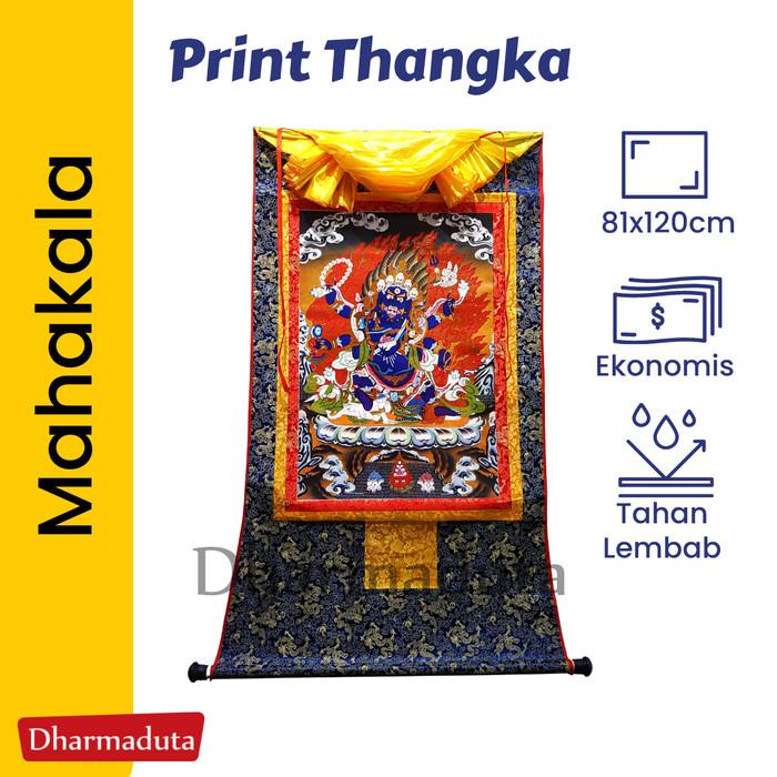Jual Terlaris Mahakala - Thanka Print Mahakala Bhairava Tantrayana ...