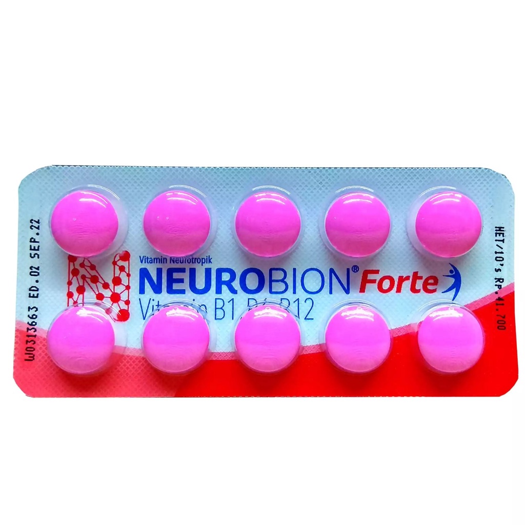 Jual Neurobion Forte Tab / 10 Tab | Shopee Indonesia