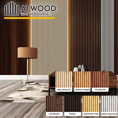 Jual Atwood Panel Wpc Dinding Wallpanel Partisi Kayu Pvc Woodpanel