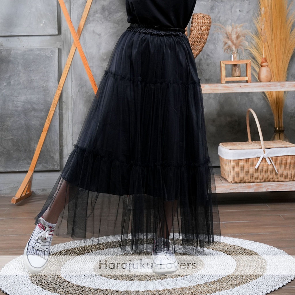 Jual Tule Maxi Rok [M003] | Shopee Indonesia