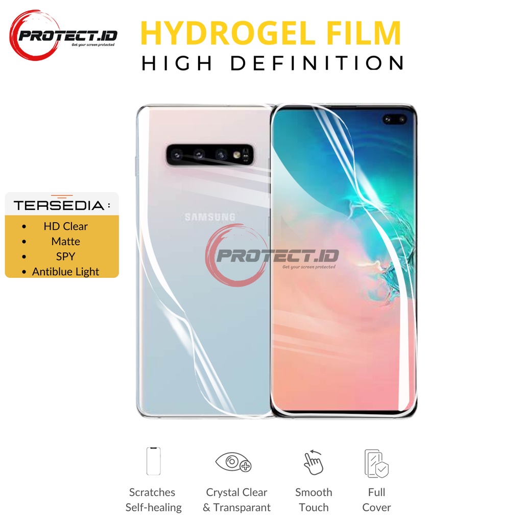 Hydrogel Samsung S10 Tempered Glass Hydrogel Film Samsung S10 Plus