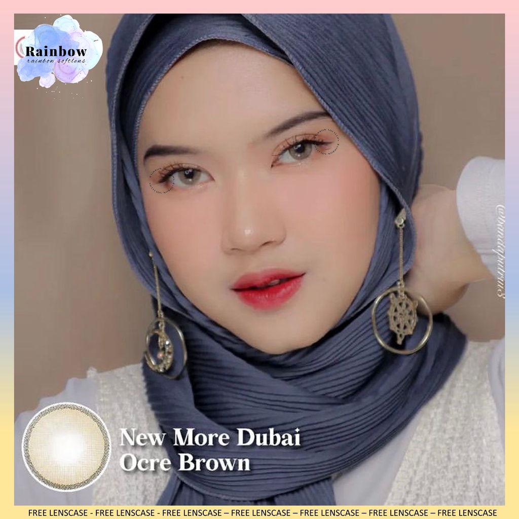 Jual Cod Softlens New More Dubai Ocre Brown Normal Minus Sd By Ctk Diameter