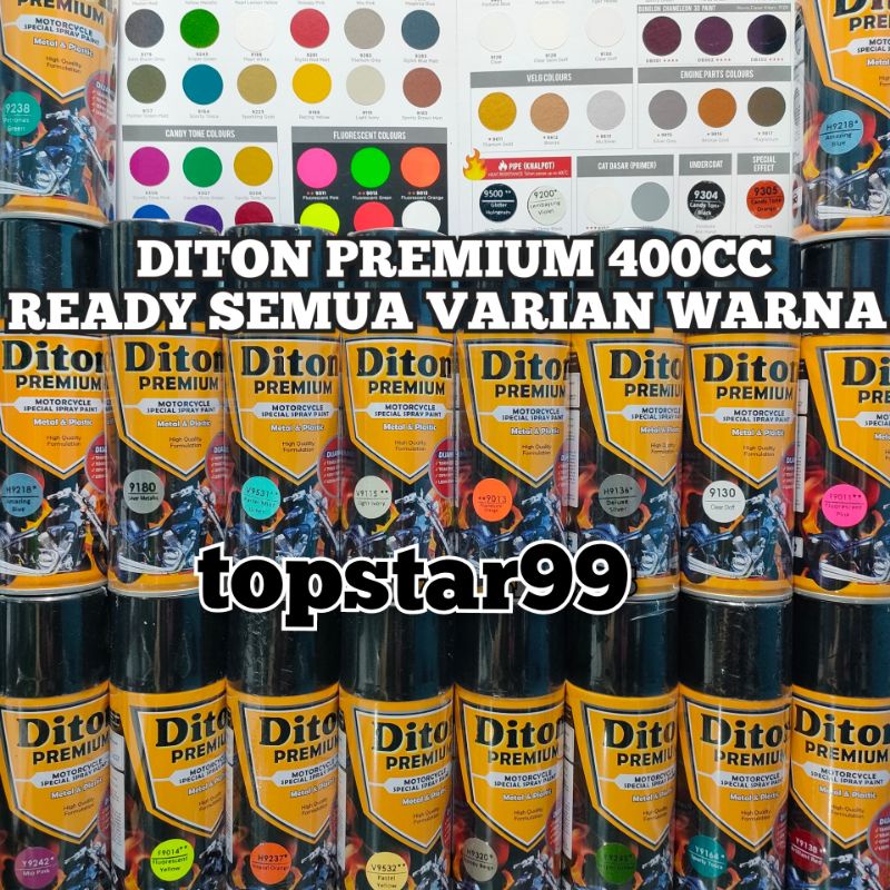 Jual Cat Diton Premium Pilox Pilok Cat Diton Premium Hitam Putih Clear Gold Biru Silver Epoxy