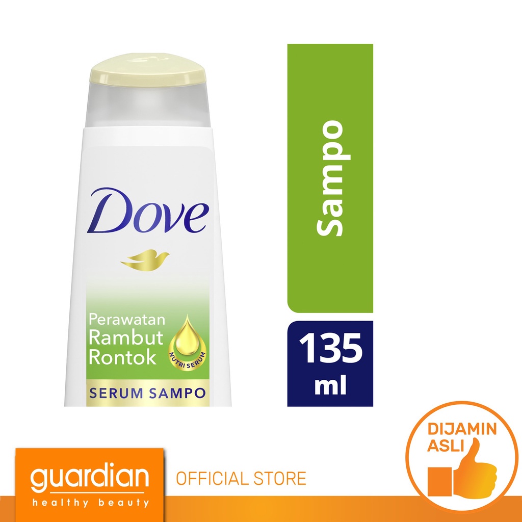 Jual Dove Shampoo Perawatan Rambut Rontok 135ml Shopee Indonesia 8879