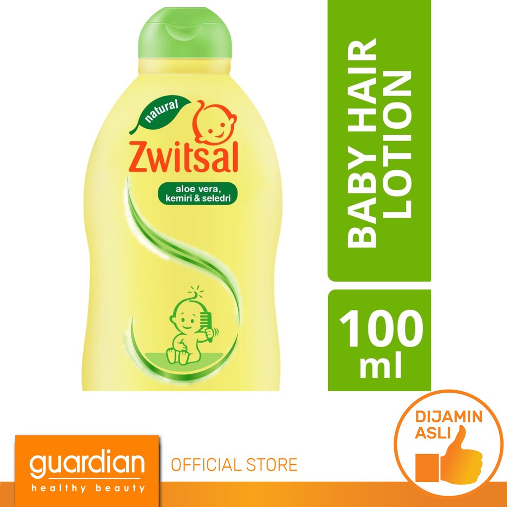 Jual ZWITSAL Hair Lotion Aloe Vera Kemiri Seledri 100ml / Perawatan