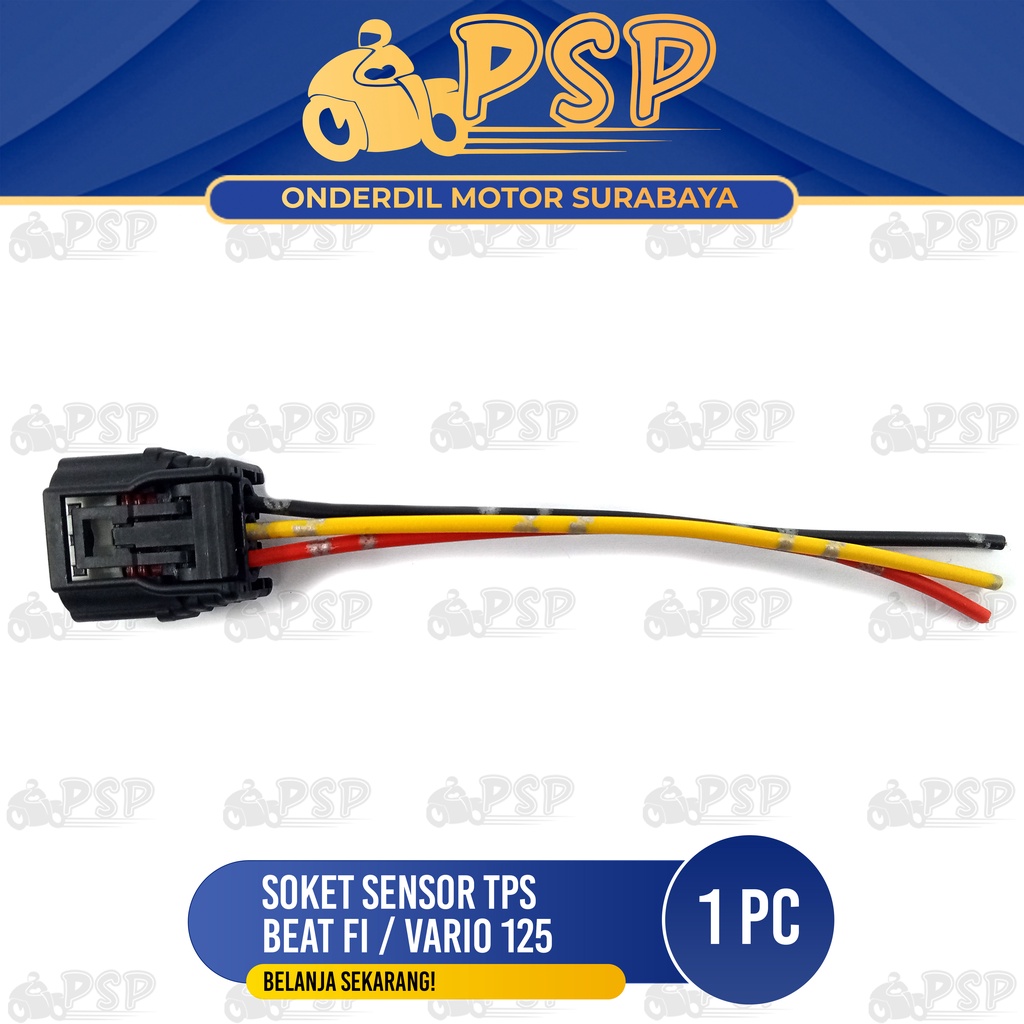 Jual Soket Sensor Tps Beat Fi Vario Sensor Gas Socket Swit Switch Sensor Tvs Honda Vario