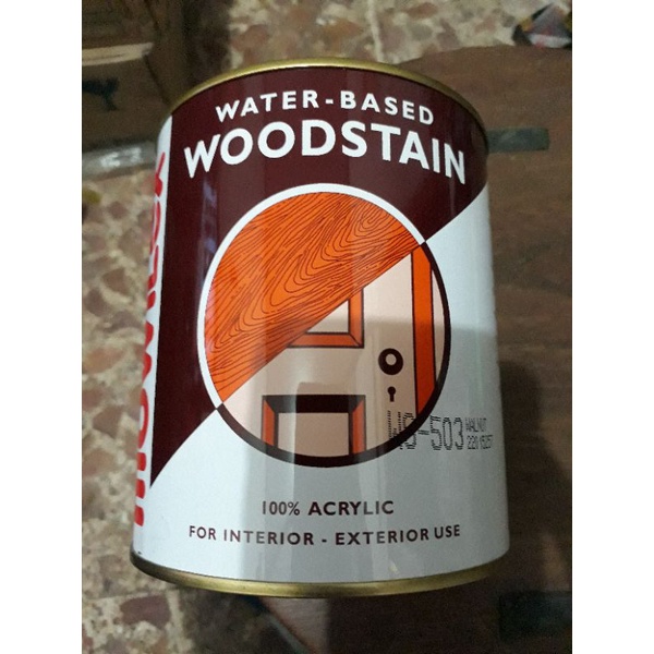 Jual Mowilex Woodstain Plitur Kayu Water Based Plitur Campuran Air Lt Shopee Indonesia