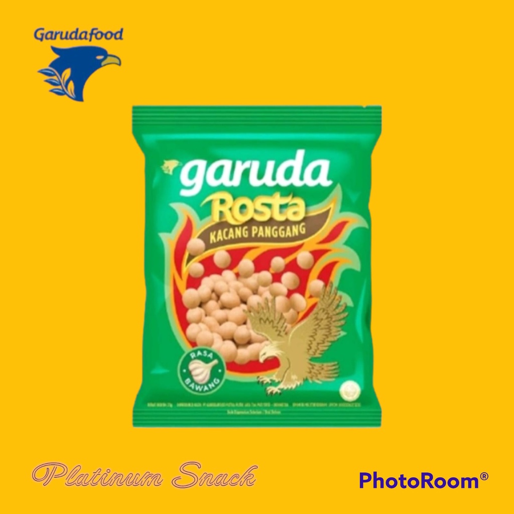Jual Garuda Rosta Kacang Oven SMALL Rasa Bawang | Rasa Pedas | Isi 20 ...