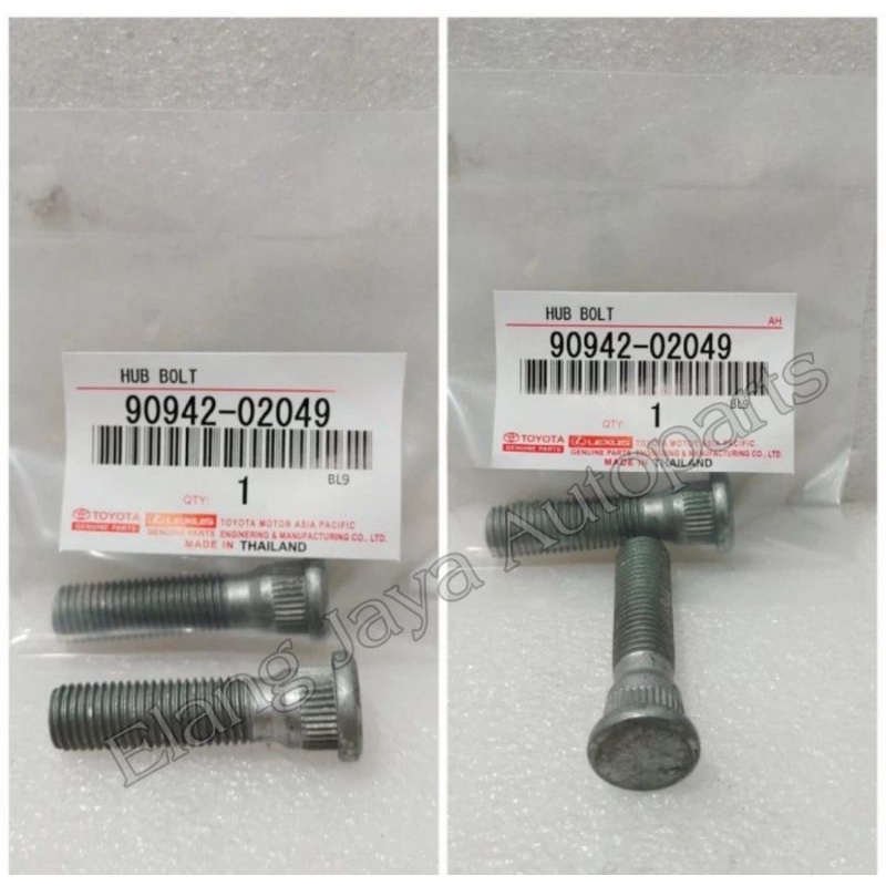 Jual BAUT RODA INNOVA INOVA HILUX HUB BOLT ORIGINAL | Shopee Indonesia