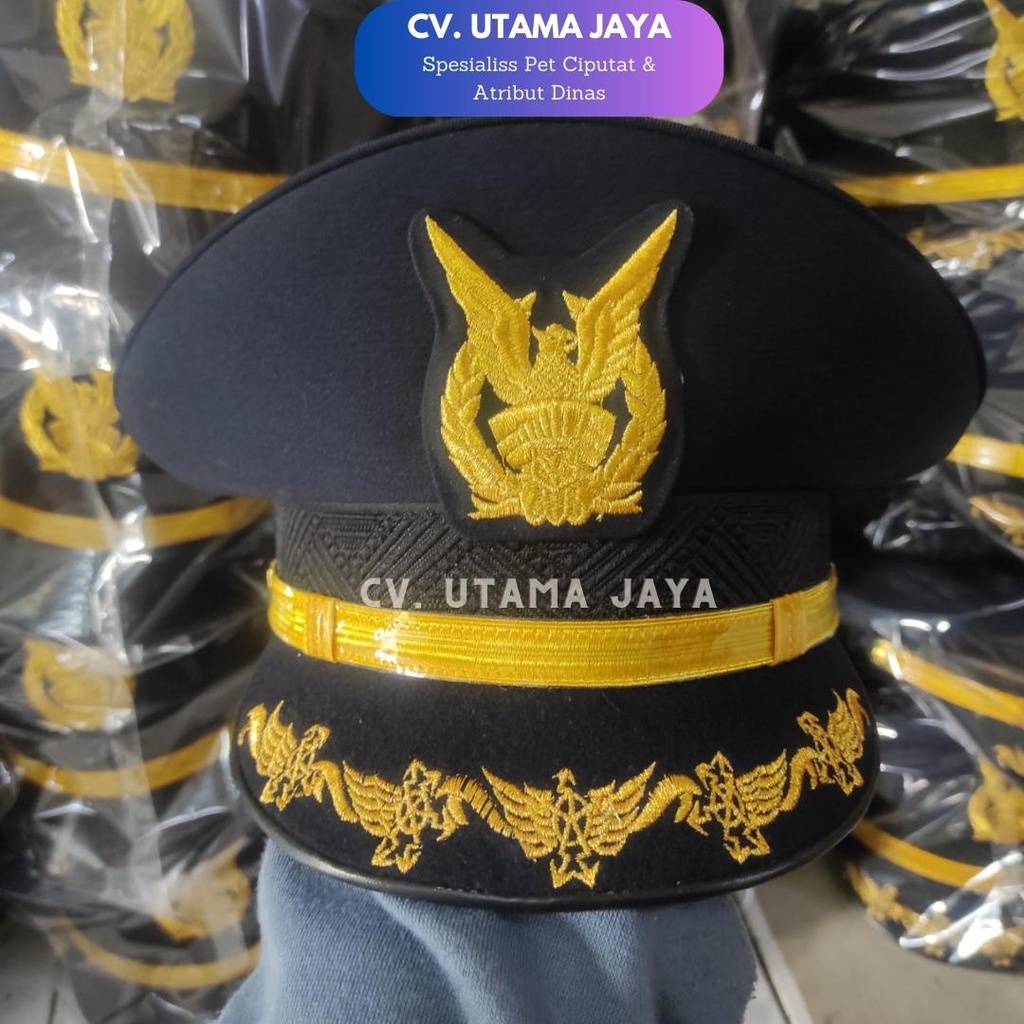 Jual Topi Pet Pdu Pamen Tni Au Perwira Menengah Angkatan Udara Pdu Pdh