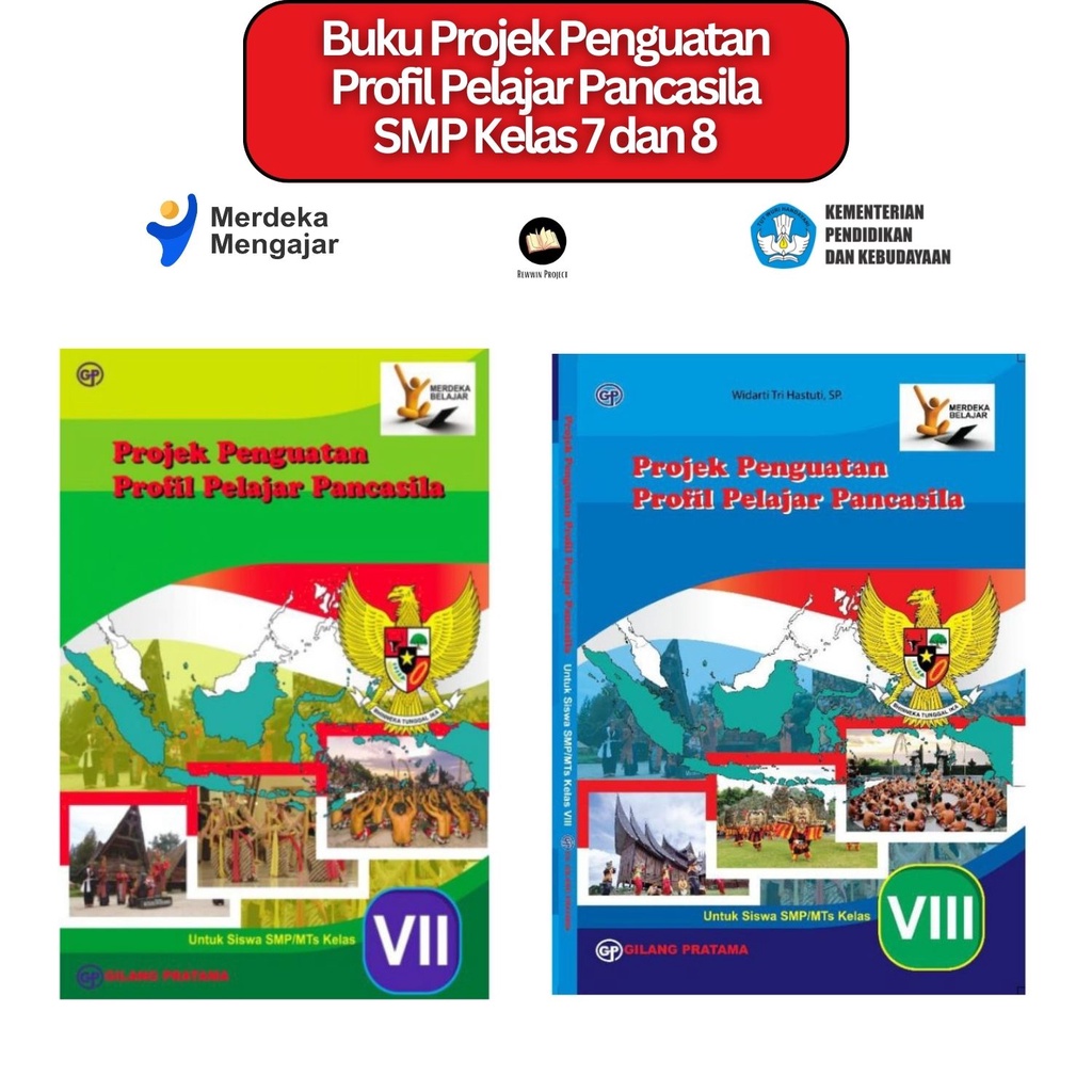 Jual Buku Projek Penguatan Profil Pelajar Pancasila P5 Smp Kelas 7 Dan 8 Shopee Indonesia 0271